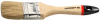 Кисть плоская STAYER  "UNIVERSAL-EURO", светлая натуральная щетина, деревянная ручка, 63мм от компании ПРОМАГ
